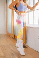 Women's Sexy Santoni Seamless Tie Dye High Strength Legging. thumbnail-2