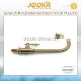 Classic Gold Plated Crown Long Hose Single Hole Cold Water Kitchen Tap thumbnail-3