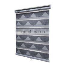 Cordless Indoor Horizontal Zebra Blinds Manual Blackout Zebra Shades thumbnail-1