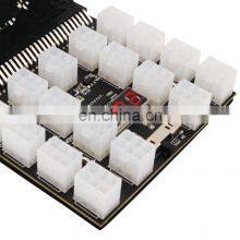 12v 12 Port 6 Pin 1200w Server Power Supply Breakout Board Adapter For Gpu Game/breakout Board 24pin Breakout Board 1400w thumbnail-3