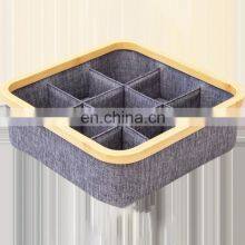 Fabric Children's Bra Underwear Lingerie Socks Divider Organizer Closet Drawer Storage Case Boxes Containers With Compartments thumbnail-4