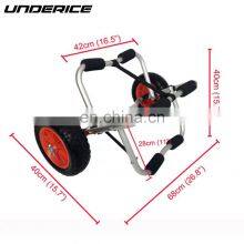 UICE Multifunction Foldable Aluminum Fold Kayak Trolley Fishing Kayak Trolley Beach Marine Kayak Trolley thumbnail-5