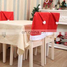 Best Quality Selling 2022 Soft Feel Non Woven Dining Home Decor Christmas Chair Covers thumbnail-4