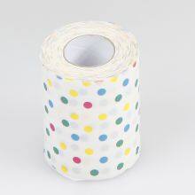 Roll Tissue Paper and Toilet Roll Tissue and Sanitary Toilet Paper With Plastic Film Single Pack thumbnail-2