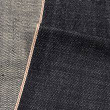 14.3oz Cotton Slub Right Twill Stretch Selvedge Denim With Deep Indigo for Men W38703 thumbnail-3