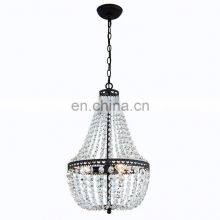 Hot Sell Event Decoration Plated Round Beads Frame Lampshade Luxury Wedding Hall Light thumbnail-1