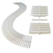 Drain Grate Gutter Plastic Overflow PVC Swimming Pool Grating thumbnail-2