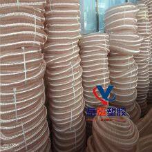Sanitation Sweeper Vacuum PipePU Polyurethane Copper-plated Steel Wire Telescopic Transparent Wear-resistant Air Duct thumbnail-5