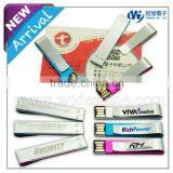 Printing Metal Usb Bookmarker With Logo Metal Paper Clips thumbnail-1