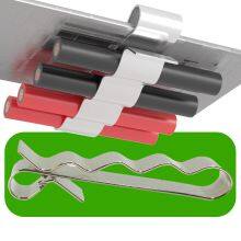 Wholesales SCC-6S/4 S301 S304 Stainless Steel Good Looking Smart PV Wire Clip Solar Panel Cable Clips