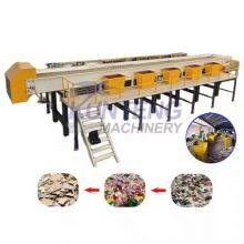 Large Dustbin for Sorting Table With Scrapshoot Hole Waste Segregation Machine Sorting Line thumbnail-1