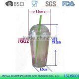 Double Wall Construction Plastic Sport Drinking Water Bottle
