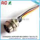 Gx12 4PIN Chassis Male to 4 Pin Terminal Female Socket Connector Aviation Plug Cable for Li-ion Battery Charger thumbnail-5