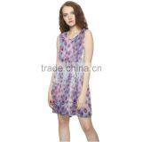 Women Casual One Piece Chiffon Spanish Dress for Women thumbnail-2