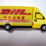 Reduction Sale Waterproof Pvc Car Shaped USB Flash Memory