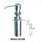 stainless steel foam soap dispenser