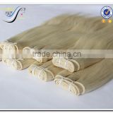 Wholesale cheap hair extensions blonde hair 100% brazilian virgin human hair weave