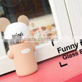 New Fancy Funny Ears Glass Sports Water Bottle thumbnail-1