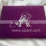 Embroidered Monogrammed Box