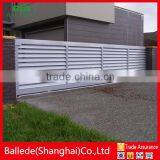 Fixed Airfoil Blade Aluminum Louvre Fence thumbnail-1