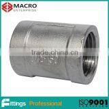 SS304/316 Socket/Coupling With BSPT/NPT Threads thumbnail-1
