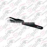 Professional Stainless Steel Fine Point Curved Straight Tip Tweezers Eyelash Extension Tweezers