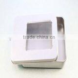 China Manufacture Rectangular Tin Box With Window thumbnail-2
