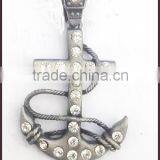 76's Chain Pendant Cross Necklace With Retail Packing thumbnail-4