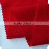 Red acrylic fabric for women's jacket wool blend brushed acrylic fabric