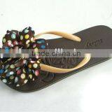 Debossed Logo Flower Flip Flop thumbnail-1