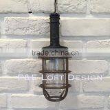 <HOT> LOFT STYLE 12V/24V/110V IP56 Waterproof Steel Vintage Working Light