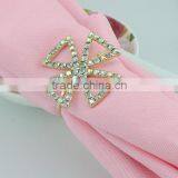 Table Decoration & Accessories Type Rhinestones Flower Shape Wedding Napkin Ring thumbnail-3