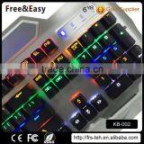 Factory Direct Sell Wired RGB Professional Gaming Keyboard With Multifunction thumbnail-2