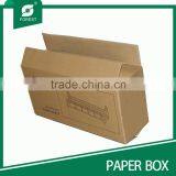 HIGH QUALITY FACTORY SALE BROWN KRAFT PAPER PACKAGING BOX thumbnail-5