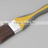 Different Color Tapered Polyester Rubber Handle Paint Brush thumbnail-1