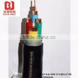 Copper Conductor XLPE Insulated PVC Sheath Steel Tape Armoured LV MVunderground Armoured Power Cables thumbnail-2