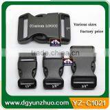 Fashion Plastic Arc Pet Buckle for Webbing, Plastic Pet Buckles thumbnail-3