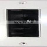 2014 Hot Selling Convenient American-style Plastic Wall Plate With the Brush