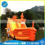 Air tight inflatable pirate ship slide inflatable water slide                        
                                                                                Supplier's Choice