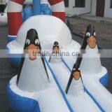 PVC 0.9mm Inflatable Pool Water Obstacle Swimming Pool Toy thumbnail-3