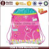 Cat Drawstring Bag, Shoe Bag, Drawstring Backpack Bag thumbnail-1