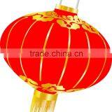 Red Color Chinese Silk Lantern for New Year Decoration thumbnail-1