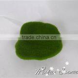 Artificial Moss crepe foam artificial green moss smallstone for garden decoration