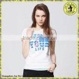 100% Cotton Custom Pattern Blank Tee Shirt thumbnail-1