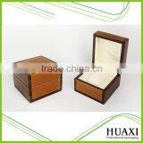 Glossy Wooden Storage Box Gift Wrist Watch Storage Box With PU Inside