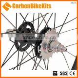 CBK Light 60mm Deep 700c Full Carbon Track Wheelset Tubular With Hubs thumbnail-5