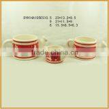 Garden Supply Special Shape Ceramic Good Quality Watering Can Flower Pot Quality Choice