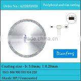 22mm Double Side Coated Solid Diamond Dental Disc thumbnail-1