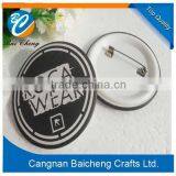 Button Badge With Safety Pin Metal Crafts /new Product Soft Enamel Pins Badge in Low Price thumbnail-2