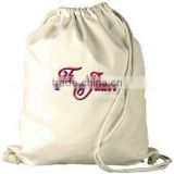 Drawstring promotional pouch